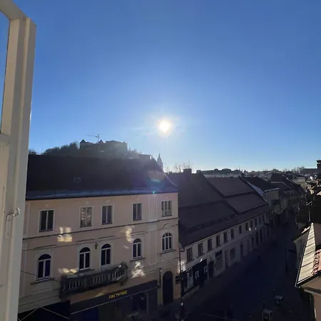 Central Castle View Apartment Ljubljana Exterior photo